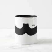 ベルリンのフォントのParentheseの髭のマグ マグカップ (中央)