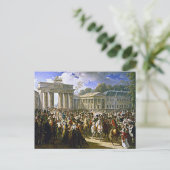 ベルリンのブランデンブルク門の近くにナポレオン ポストカード (スタンド正面)