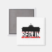 ベルリンのブランデンブルク門 マグネット (正面/裏面)