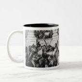 ベルリンのプロシアの王子の宮殿 ツートーンマグカップ (左)