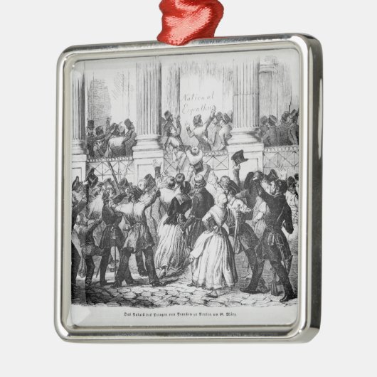 ベルリンのプロシアの王子の宮殿 メタルオーナメント (左)