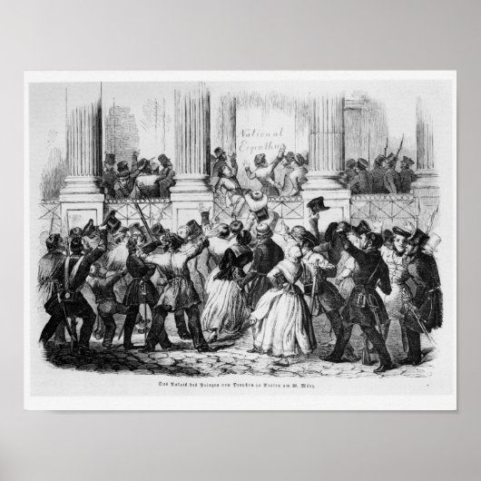 ベルリンのプロシア王子宮殿 ポスター (正面)