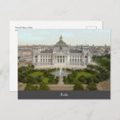 ベルリンのライクスタグ(1900年頃) ポストカード (正面/裏面)