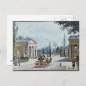 ベルリンのライプツィヒ門 ポストカード (正面/裏面)