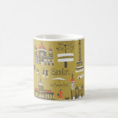 ベルリンのランドマークとモニュメント コーヒーマグカップ (中央)