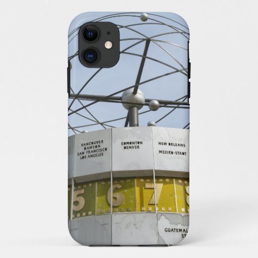 ベルリンのワールドタイムクロック Case-Mate iPhoneケース (裏面)