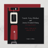 ベルリンの保存日付: 煉瓦 セーブザデート (正面/裏面)