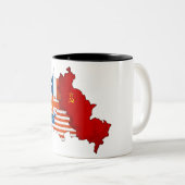 ベルリンの占められたマグ ツートーンマグカップ (正面右)