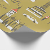 ベルリンの名所と記念碑 ラッピングペーパー (角)