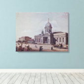 ベルリンの城と大聖堂 キャンバスプリント (インサイチュ (ウッドフロア))