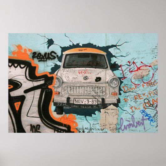 ベルリンの壁の断片 ポスター (正面)