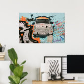 ベルリンの壁の断片 ポスター (ホームオフィス)