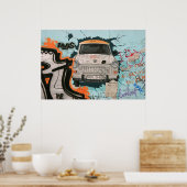 ベルリンの壁の断片 ポスター (キッチン)