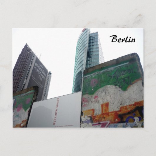ベルリンの壁ポツダマー ポストカード (正面)