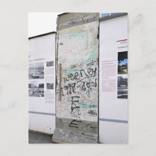 ベルリンの壁 ポストカード (正面)