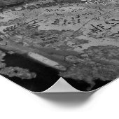 ベルリンの壁 – 過去のビジョン ポスター (角)