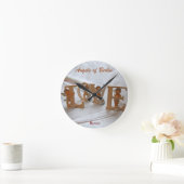 ベルリンの天使-欲求の翼 ラウンド壁時計 (ホーム)