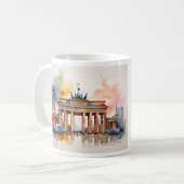ベルリンの水彩画 コーヒーマグカップ (正面左)