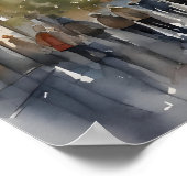 ベルリンの水彩画 ポスター (角)