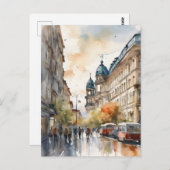 ベルリンの水彩画 ポストカード (正面/裏面)