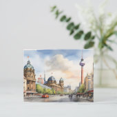 ベルリンの水彩画 ポストカード (スタンド正面)