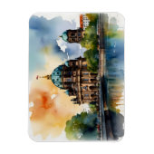 ベルリンの水彩画 マグネット (縦)