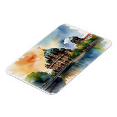 ベルリンの水彩画 マグネット (左側)