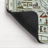 ベルリンの生活および娯楽計画 マウスパッド (コーナー)