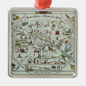 ベルリンの生活および娯楽計画 メタルオーナメント (正面)