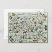 ベルリンの生活とアミューズメントプラン ポストカード (正面/裏面)