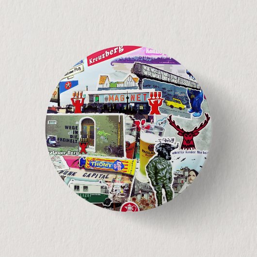 ベルリンの芸術 缶バッジ (正面)