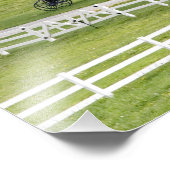 ベルリンの近くの馬と乳母車を持つアミッシュな農場 フォトプリント            (角)