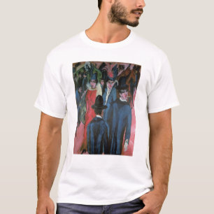 ベルリンの通りScene 1913年 Tシャツ