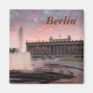 ベルリンのAltes博物館そしてLustgarten マグネット
