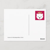 ベルリンのReichstagの建物の日没 ポストカード (裏面)