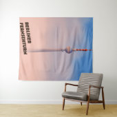 ベルリンのTVタワーのポスター タペストリー (インサイチュ(横))