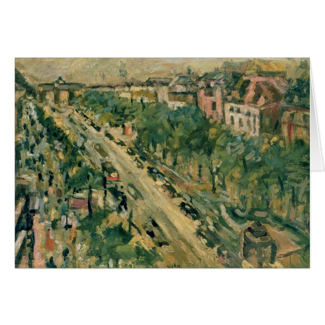 ベルリンのUnterの洞穴Linden 1922年 (正面横)