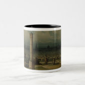 ベルリンのwaterworks、c.1860 ツートーンマグカップ (中央)