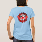 ベルリンは私の脳を傷つける! Tシャツ (裏面)