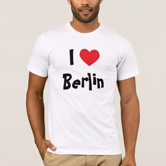 ベルリンを愛してやまない Tシャツ (正面)