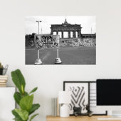 ベルリンウォールウェストドイツ1989 ポスター (ホームオフィス)