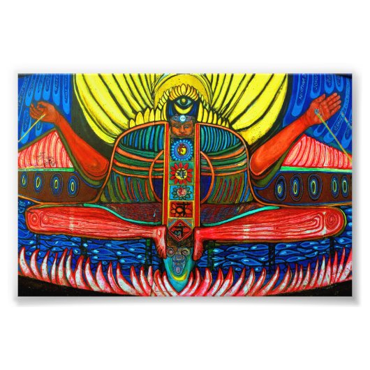 ベルリンウォールグラフィティアートワーク通りアートドイツ フォトプリント            (正面)