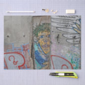 ベルリンウォールグラフィティアート 薄葉紙 (クラフト)