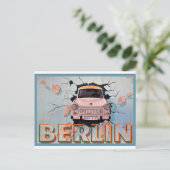 ベルリンウォールストリートアートコレクション – 5/7 ポストカード (スタンド正面)