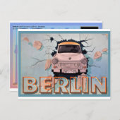 ベルリンウォールストリートアートコレクション – 5/7 ポストカード (正面/裏面)