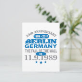 ベルリンウォールドイツ25周年 ポストカード (スタンド正面)