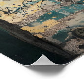 ベルリンウォールヴィンテージ ポスター (角)