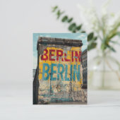 ベルリンウォールヴィンテージ ポストカード (スタンド正面)