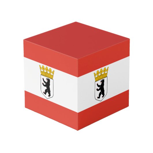 ベルリンキューブ国旗 フォトキューブ (正面アングル)