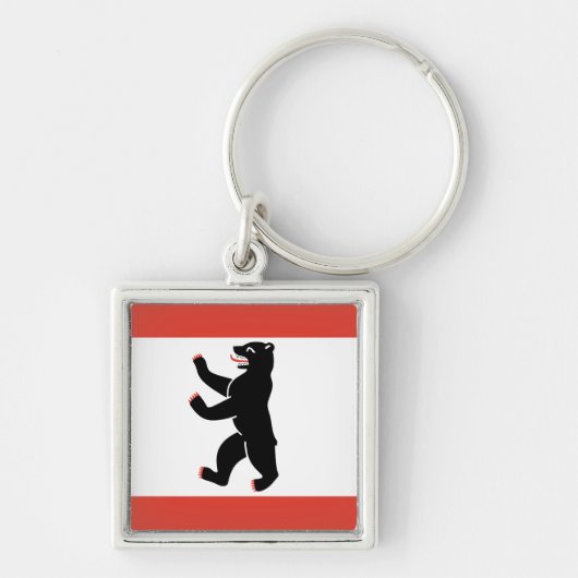 ベルリンキーチェーン国旗 キーホルダー (正面)
